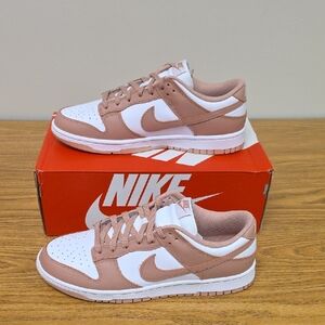Nike Dunk Low White/Rose Whisper (2022) Size Women's 10.5 DD1503 118 New